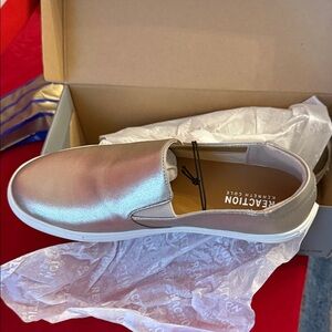 Kenneth Cole Reaction Metallic Slip-On Shoes